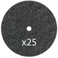 (25-Pk) 7" x 1/16" x 7/8" Cut Off Wheel Metal/Stainless Steel Thin Cutting Discs