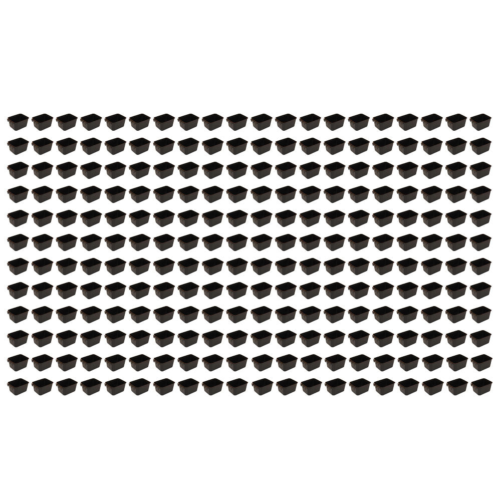Bulk New Cage Cups 240-Pk Black 1 Pint/16 fl oz Hanging Feed & Water Cups Chicken