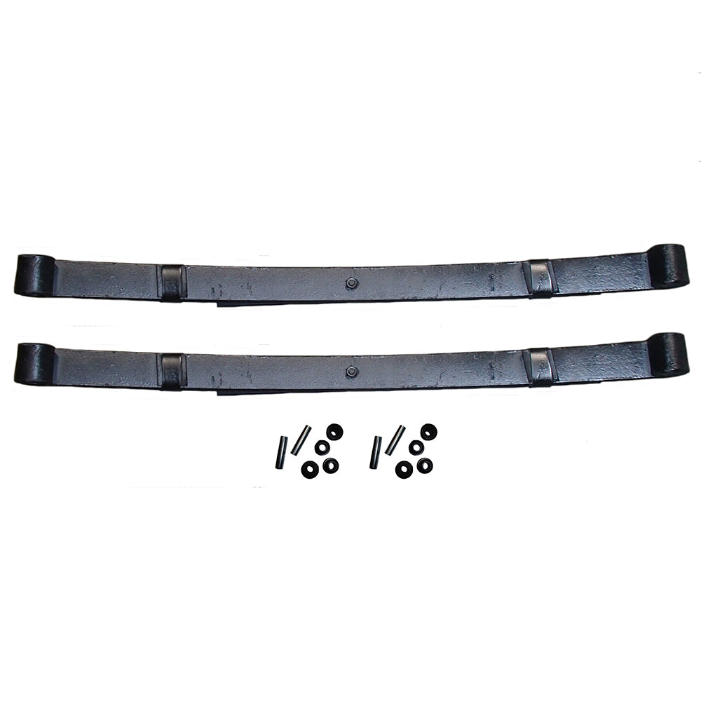 Rear Heavy Duty Leaf Springs Set with Bushings for Club Car DS Golf Cart