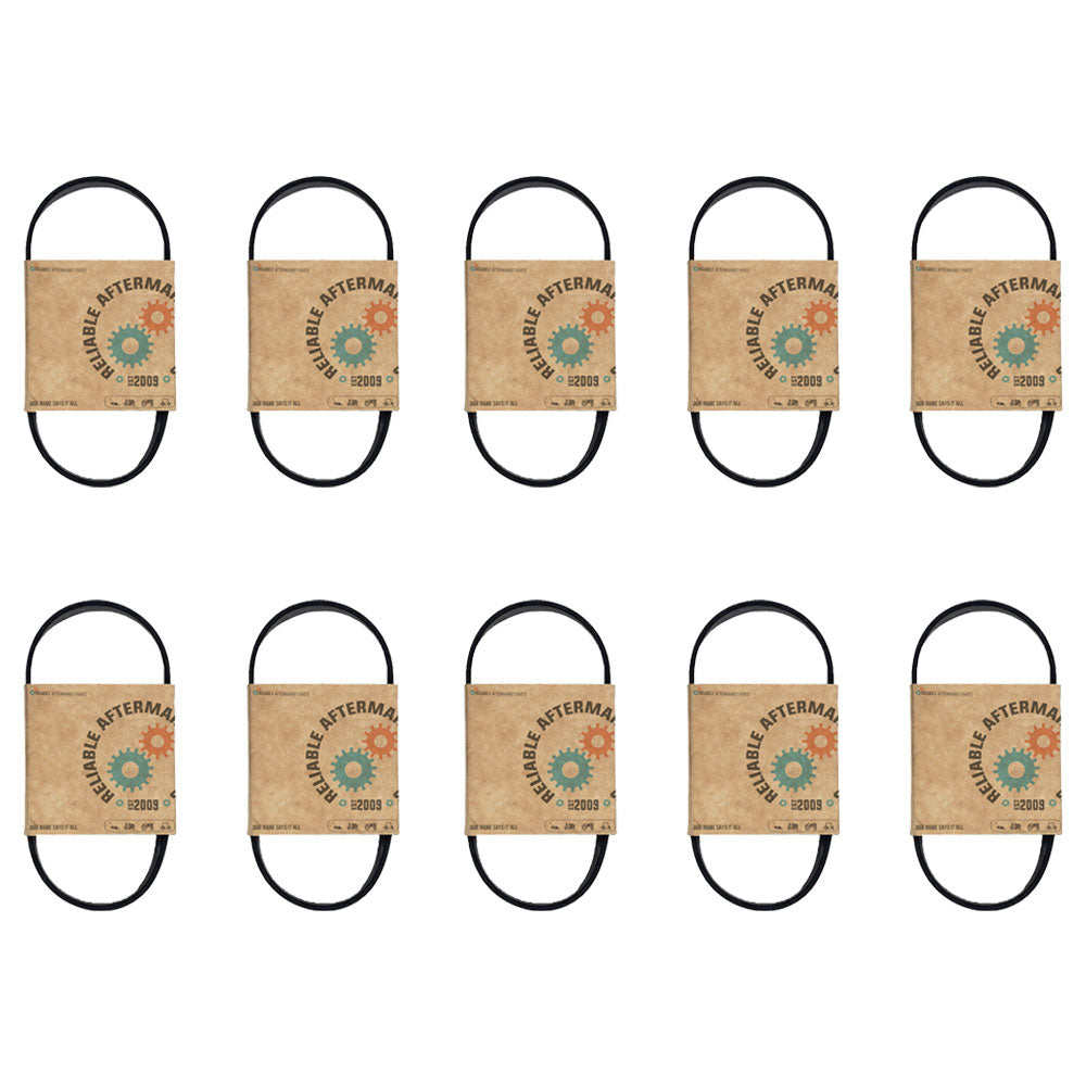 Qty 10: Vacuum Belt Fits Hoover Replaces 38528-033