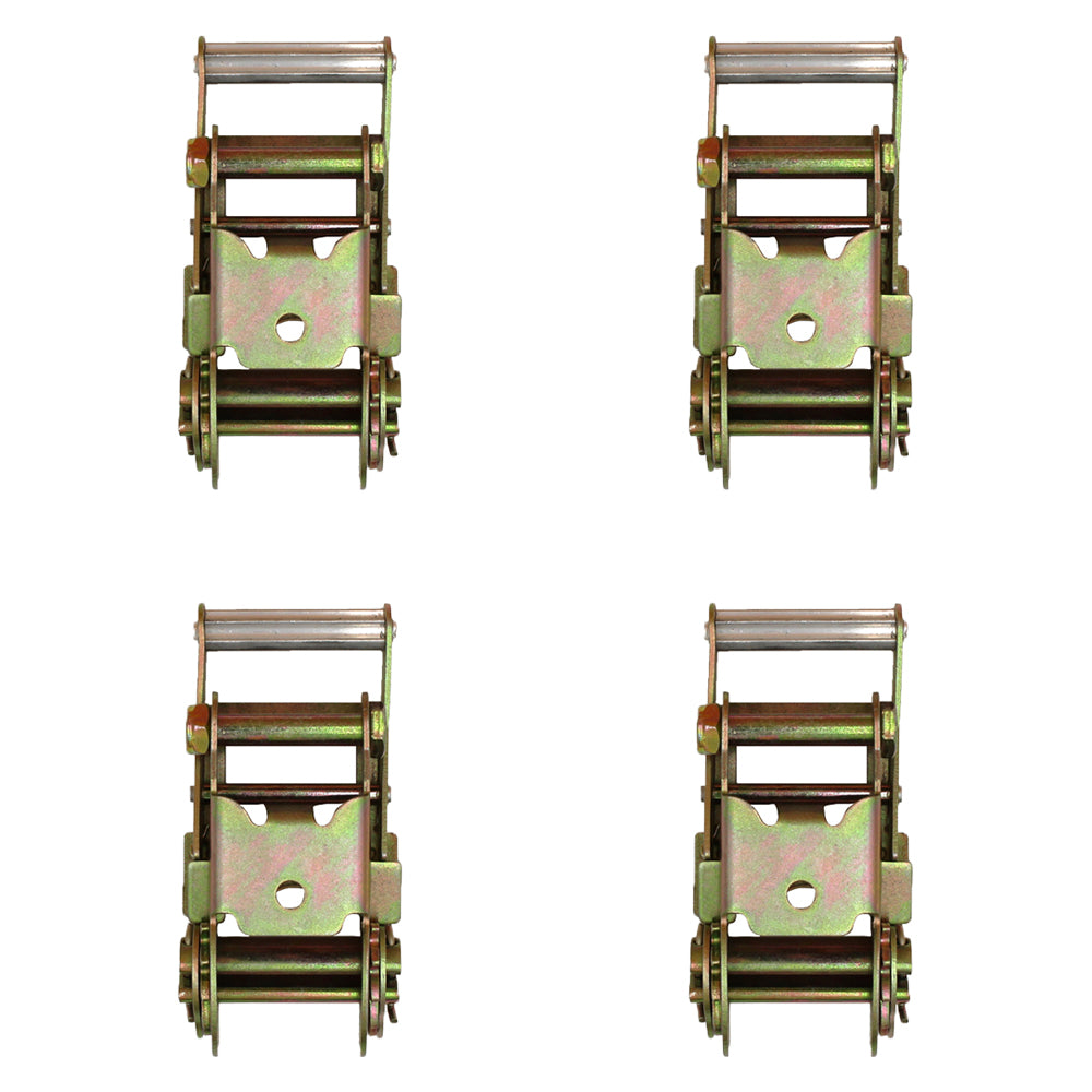 4 Ratchet Handles for Tow Dolly Car Hauler Flat Bed 2" Ratchet Strap Tie Down