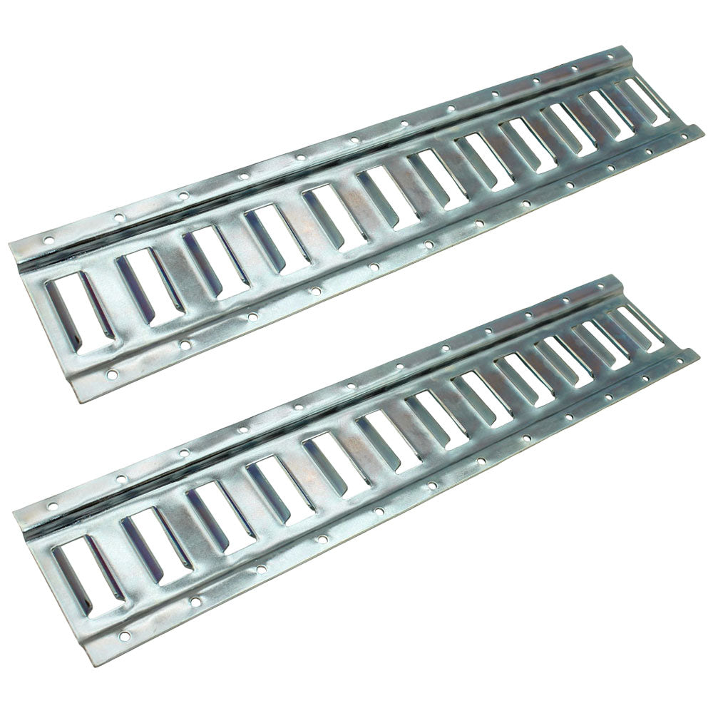 (2) E Track Rail Tie Down Horizontal for Truck/Trailer (2' ETracK)