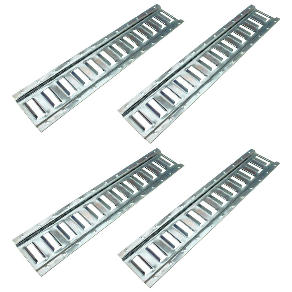 4pak 2' E Track Enclosed Trailer Toy Hauler Cargo Van Quad ATV Moto Tie Down