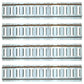 QTY 4: 2' E-Track  Fits Universal Replaces ETH-24-4