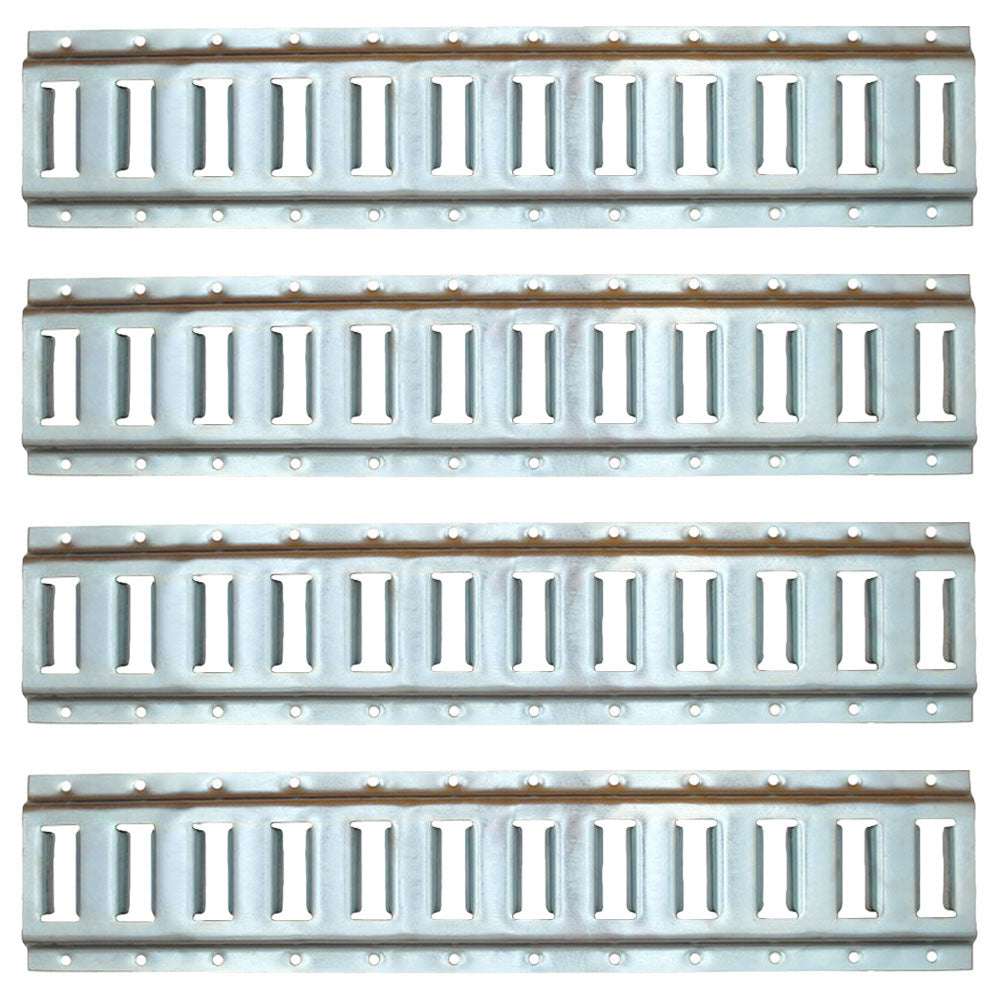 4pak 2' E Track Enclosed Trailer Toy Hauler Cargo Van Quad ATV Moto Tie Down