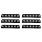 Set of (6) E Track Rail Tie Down Horizontal for Truck/Trailer (2' ETracK)