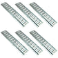 Set of (6) E Track Rail Tie Down Horizontal for Truck/Trailer (2' ETracK)