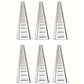 (6) 12 Gauge Galvanized Steel E Track Tie-Down Rail System for Truck/Trailer