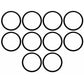 Sanitaire Vacuum SC886 Round Belts 10 pack - NEW