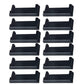 (12) Horizontal E-Track End Cap For Enclosed Trailer Cargo Van Truck Fat Bed