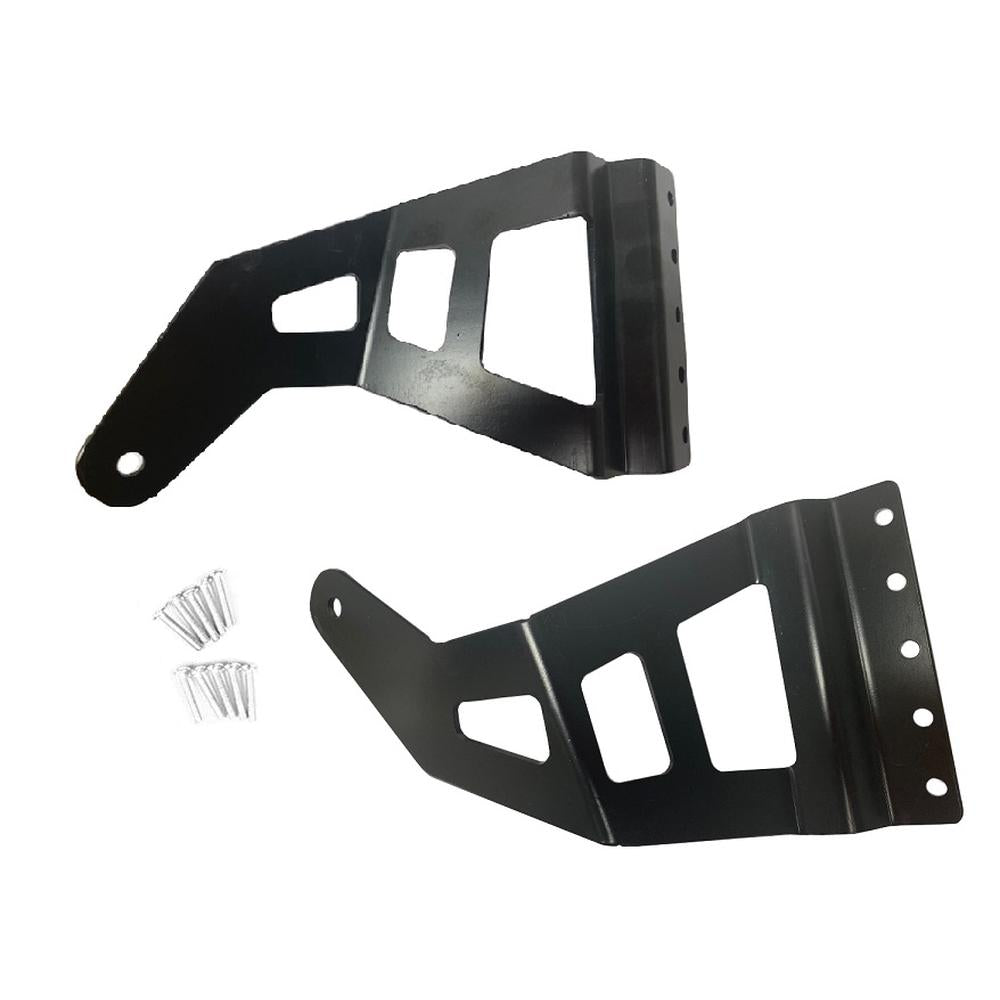 50" Durable Black Steel Roof Light Bar Mounting Bracket Kit with Mounting Screws