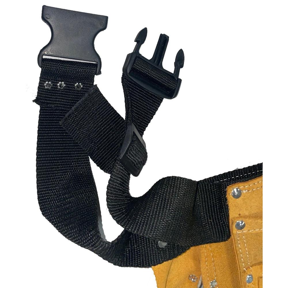 11 Pocket Tool Belt Adjustable For 32" - 52" Waists with 4 Large Pockets