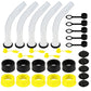 Replacement Gas Can Spouts 5 Sets Refuel Lawn Mowers Trimmers Edgers UTV & More
