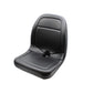 Black Vinyl Seat Fits Hustler Replaces 00367800