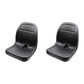 Qty 2: Black Vinyl Seat Fits Bobcat Replaces 7157550