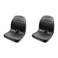 Qty 2: Black Vinyl Seat Fits Allis Chalmers Replaces 00367800