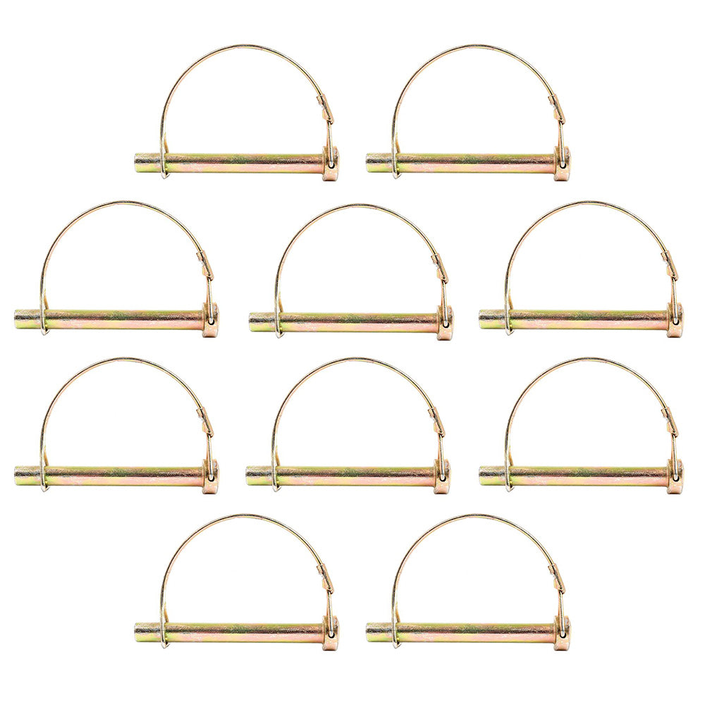 P14PTL PTO Lock Pin 1/4" Diameter 2.25" Useable Length Round Handle Pk of 10