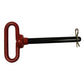 Red Handle Hitch Pin Fits John Deere Replaces PM01502