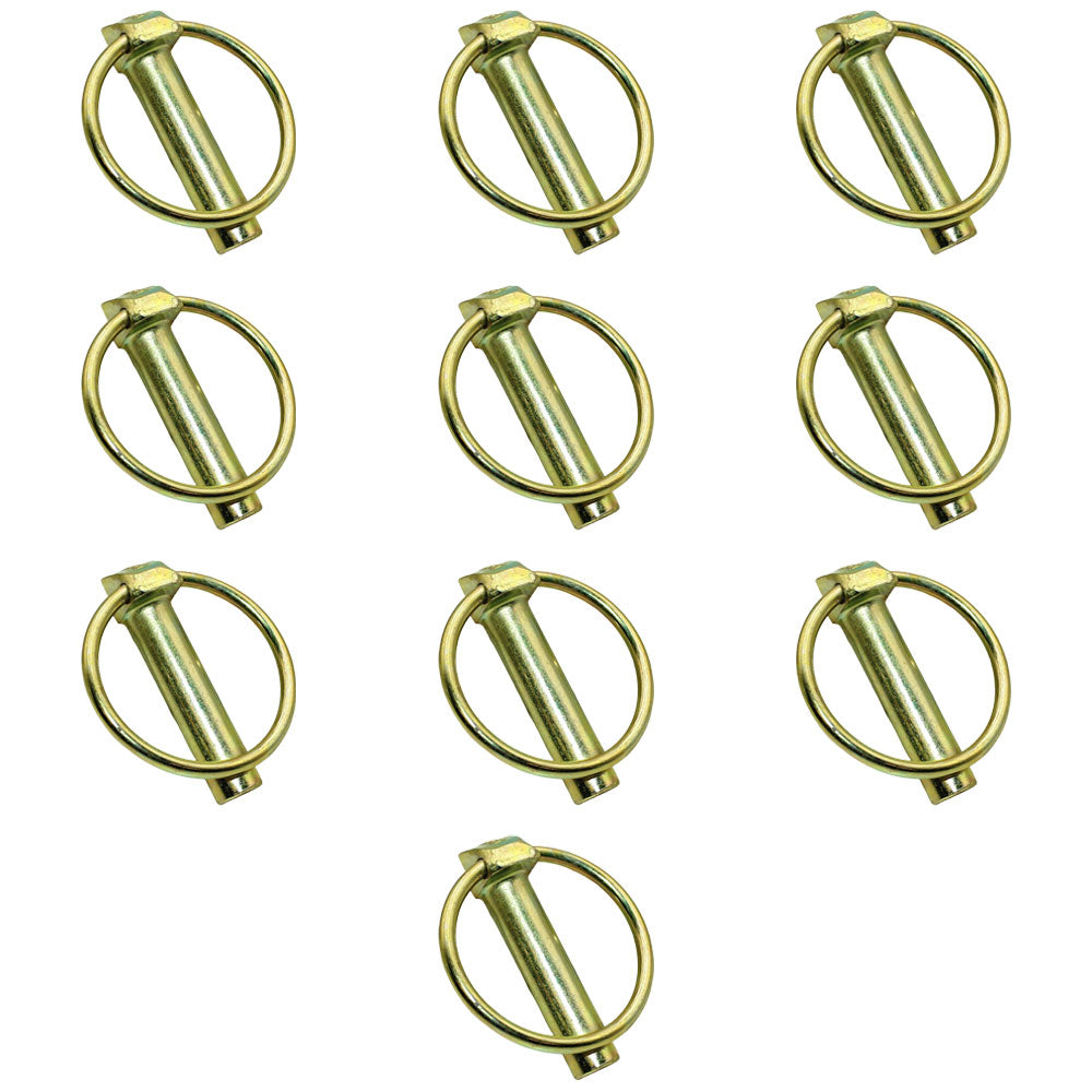 10 Pack Lynch Pins Fits White Replaces PN07-B