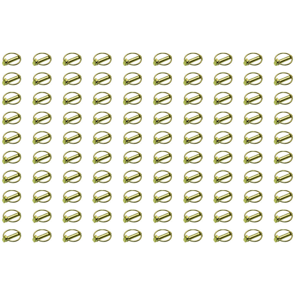 Qty 100: Lynch Pins (10 Packs of 10 Each) Fits International Replaces 517758R91