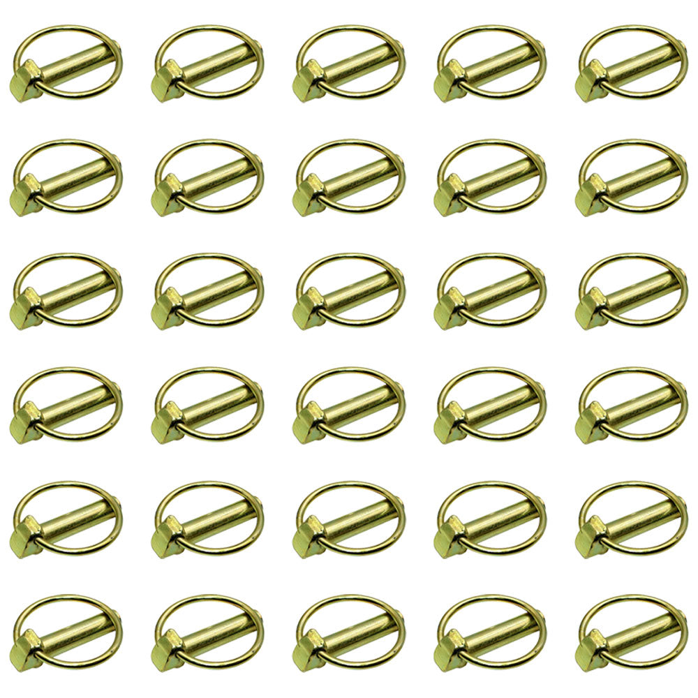Qty 30: Lynch Pins (3 Packs of 10 Each) Fits Allis Chalmers Replaces 244066