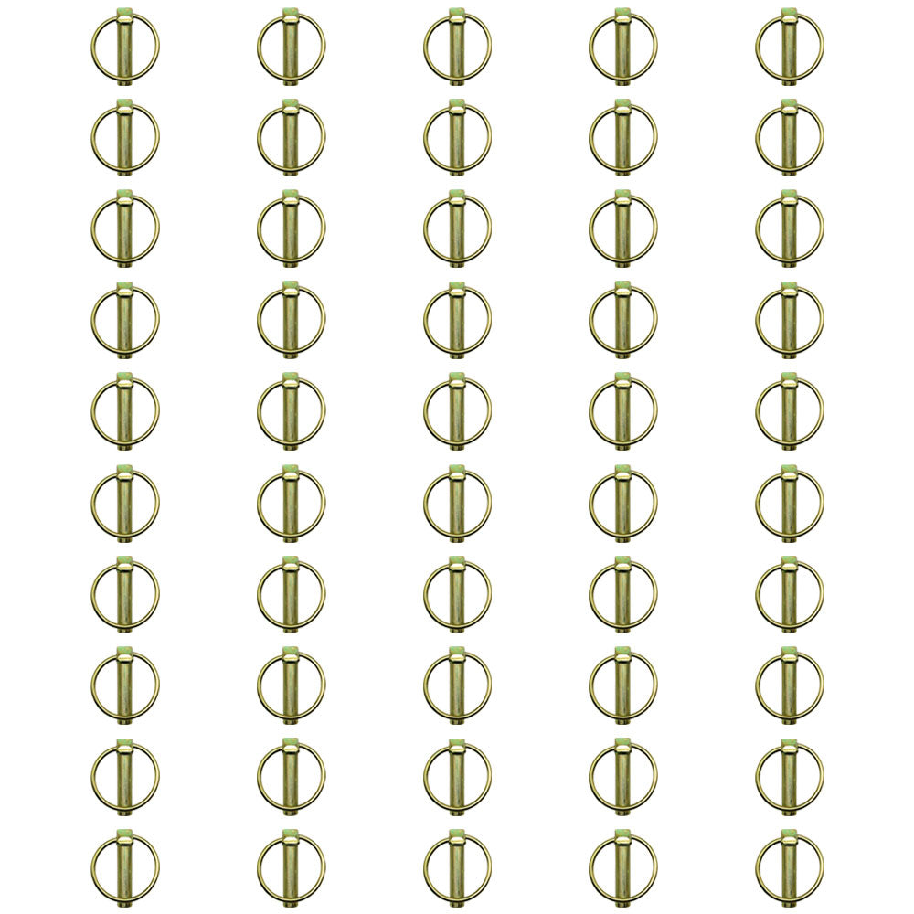 Qty 50: Lynch Pins (5 Packs of 10 Each) Fits Allis Chalmers Replaces 244066