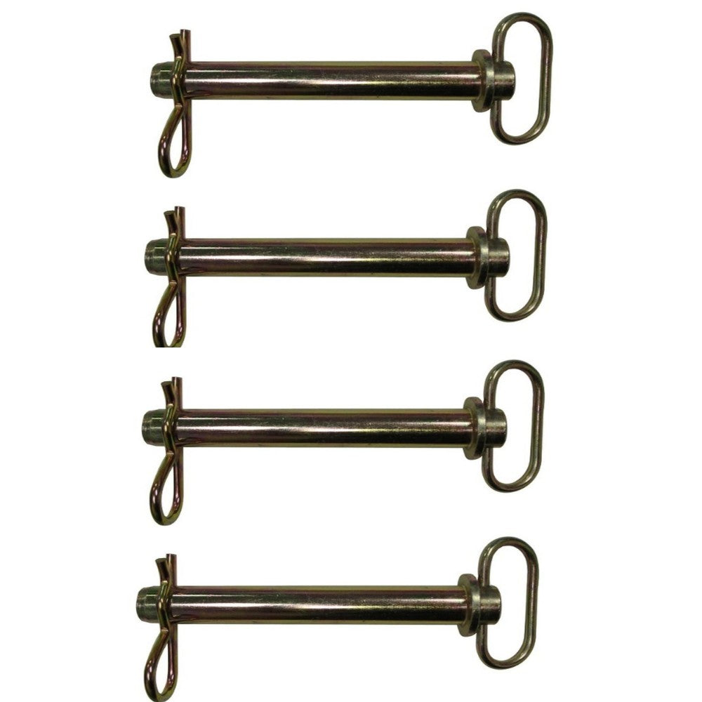 Qty 4: Cold Forged Hitch Pins (Swivel Handle) Fits Universal Products