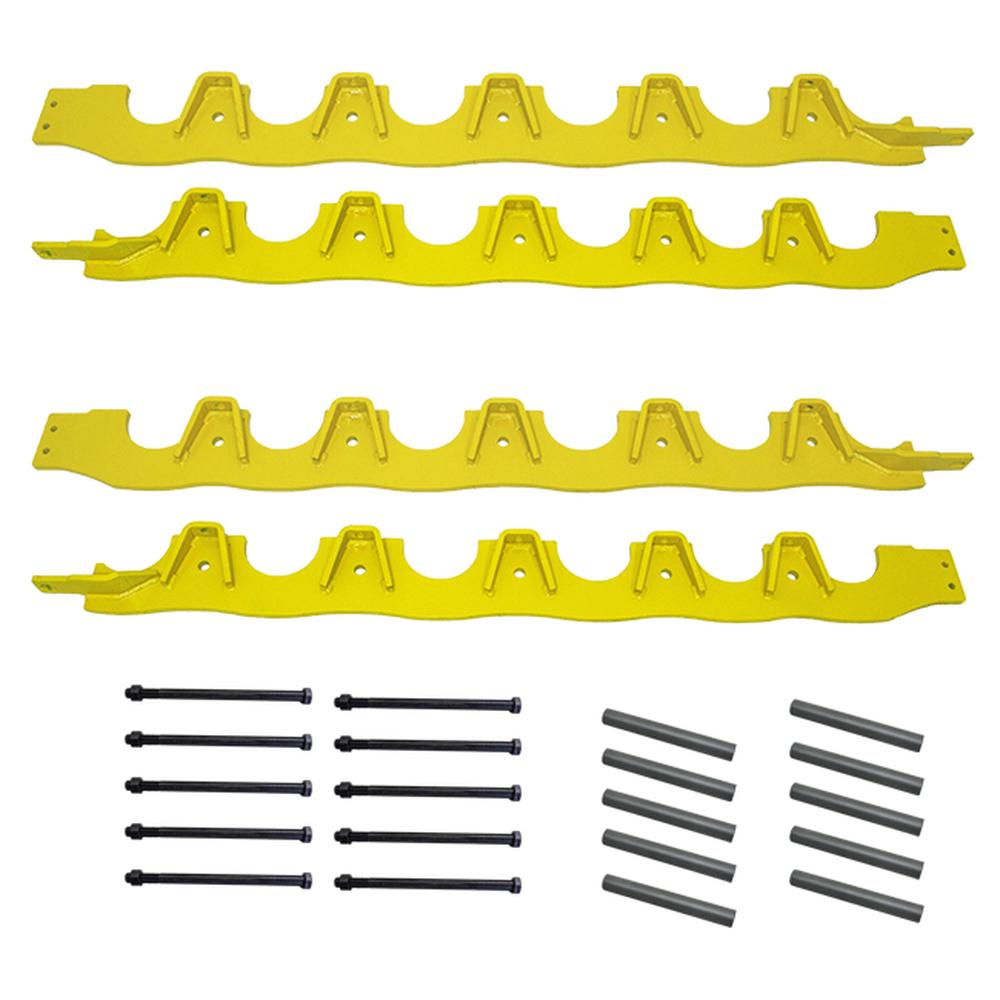 PV6617 Rockguard Set  7 Roller track frame Fits John Deere 700H XLT and LGP s/n
