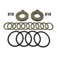 PV7000 Shim and Seal Kit Fits John Deere Hitachi Excavator 120C 130G 135G
