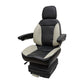 Heavy Duty Black/Gray High Back Mechanical Suspension Fully Adjustable Seat