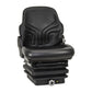 Premium Heavy-Duty Mechanical Suspension Black Vinyl Seat for Dozers