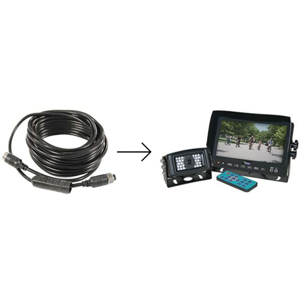 20' Fits CabCam Power Video Cable Fits Deutz Replaces PVC20