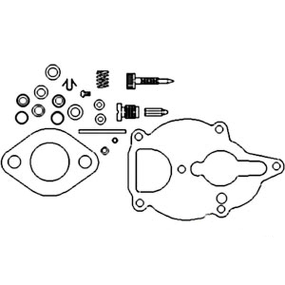 Economy Carburetor Kit Fits Ford/New Holland Replaces ZCK03