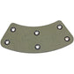 R111122 Tractor Brake Pad With Steel Center Plate Fits John Deere