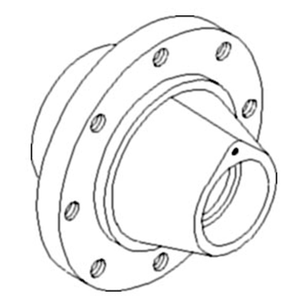 R113716 New Front Wheel Hub Fits John Deere 4555 4560 4650 4755 4850 4955 4960 +