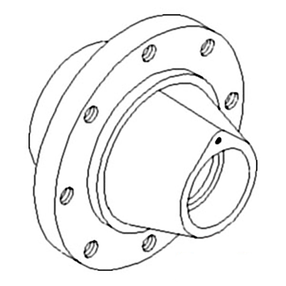 R113716 New Front Wheel Hub Fits John Deere 4555 4560 4650 4755 4850 4955 4960 +