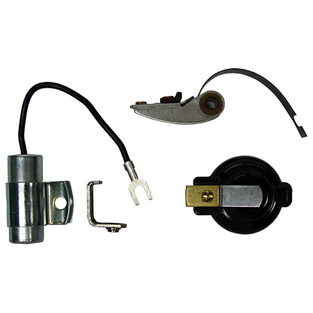 Ignition Distributor Tune Up Kit Fits FARMALL Points Rotor Condenser C B A M H