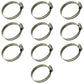 Set Of 10 Hose Clamps 1-13/16" to 2-3/4" Fits Various Fits Allis Chalmers Models