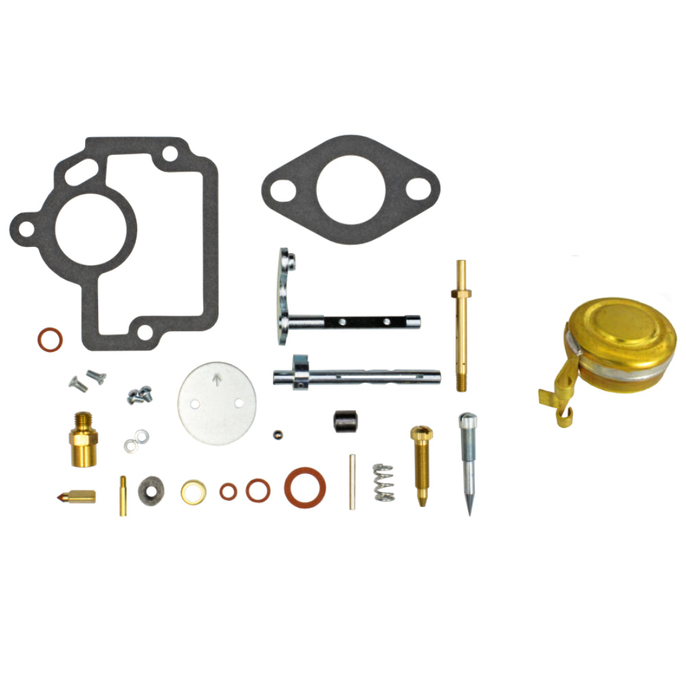 CARBURETOR REBUILD KIT w/FLOAT Fits IH Fits FARMALL H HV I4 O4 W4 TRACTOR IH CAR