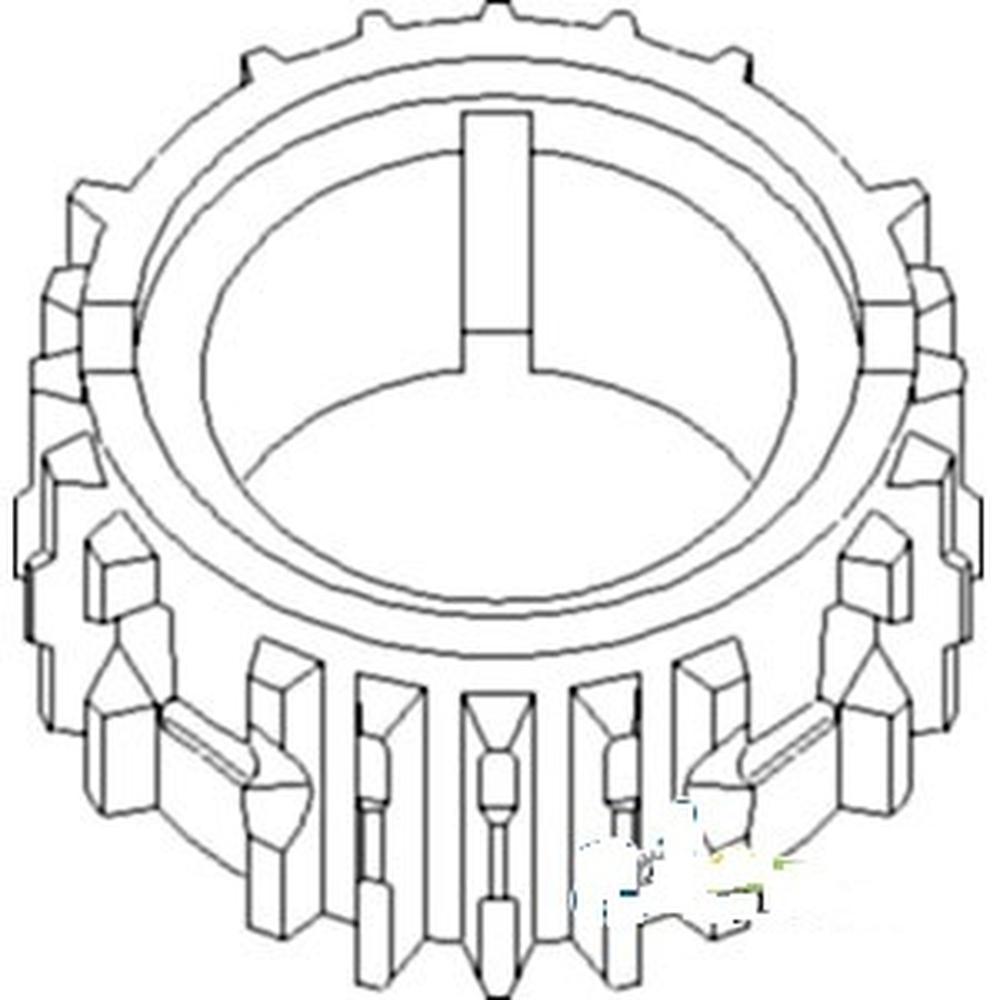 Collar Shift R33480 Fits John Deere Parts 3020 W/ Syncro-Range 2520