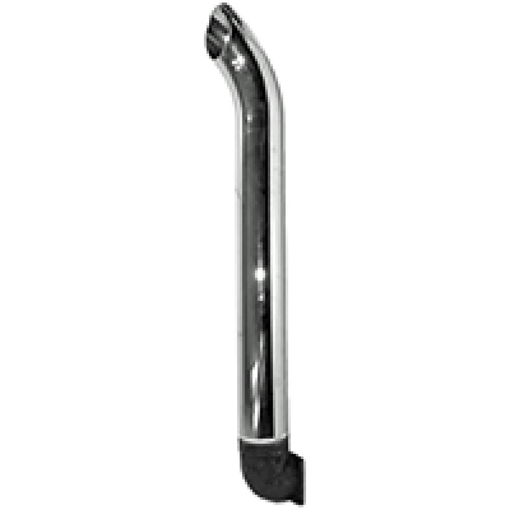 New Curve Chrome Muffler Exhaust Stack Fits John Deere D Tractors