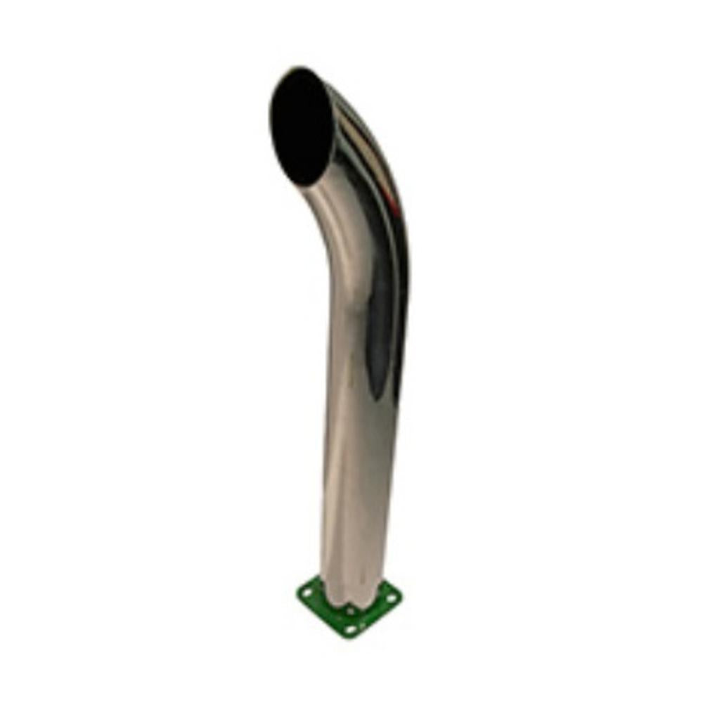 Chrome Curved Stack Fits John Deere Replaces R3592