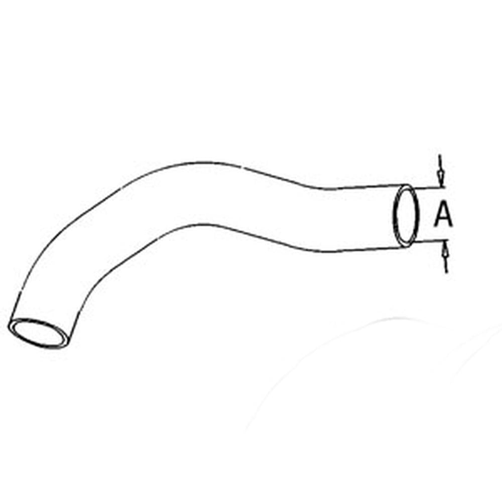 R38311 New Lower Radiator Hose 1.875" ID Fits John Deere Tractor 2510 Gas