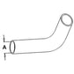 Upper Radiator Hose Fits John Deere 2510 301 2520 R38312