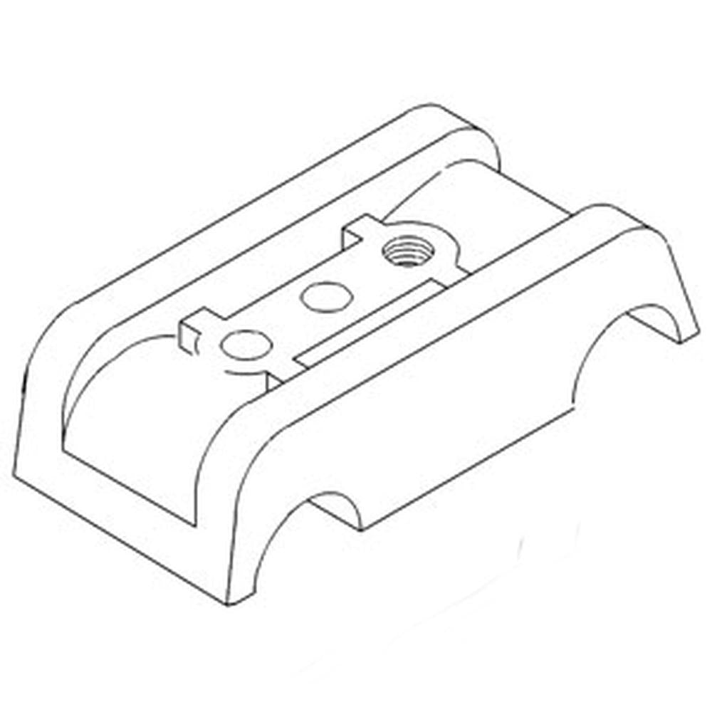R38348 Coupler Half Fits John Deere Tractors 1020 1120 1130 1520 1530 1630+