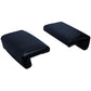 R39322 Black Vinyl on Wood RH/LH Arm Rest Pair Fits Case 450 450C Crawlers Only