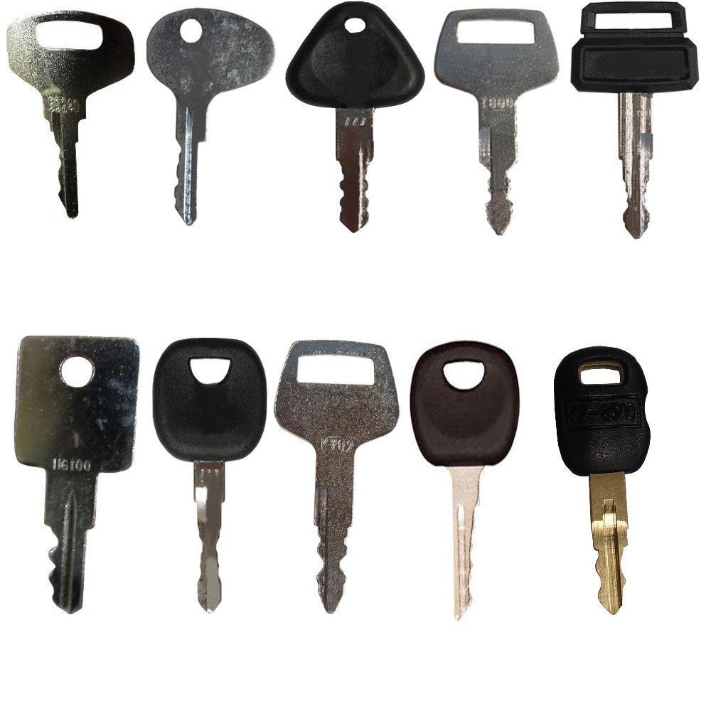 Set of 58 Keys For Heavy Equipment / Construction Ignitions