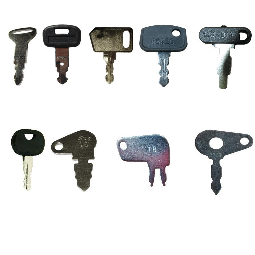 Set of 58 Keys For Heavy Equipment / Construction Ignitions