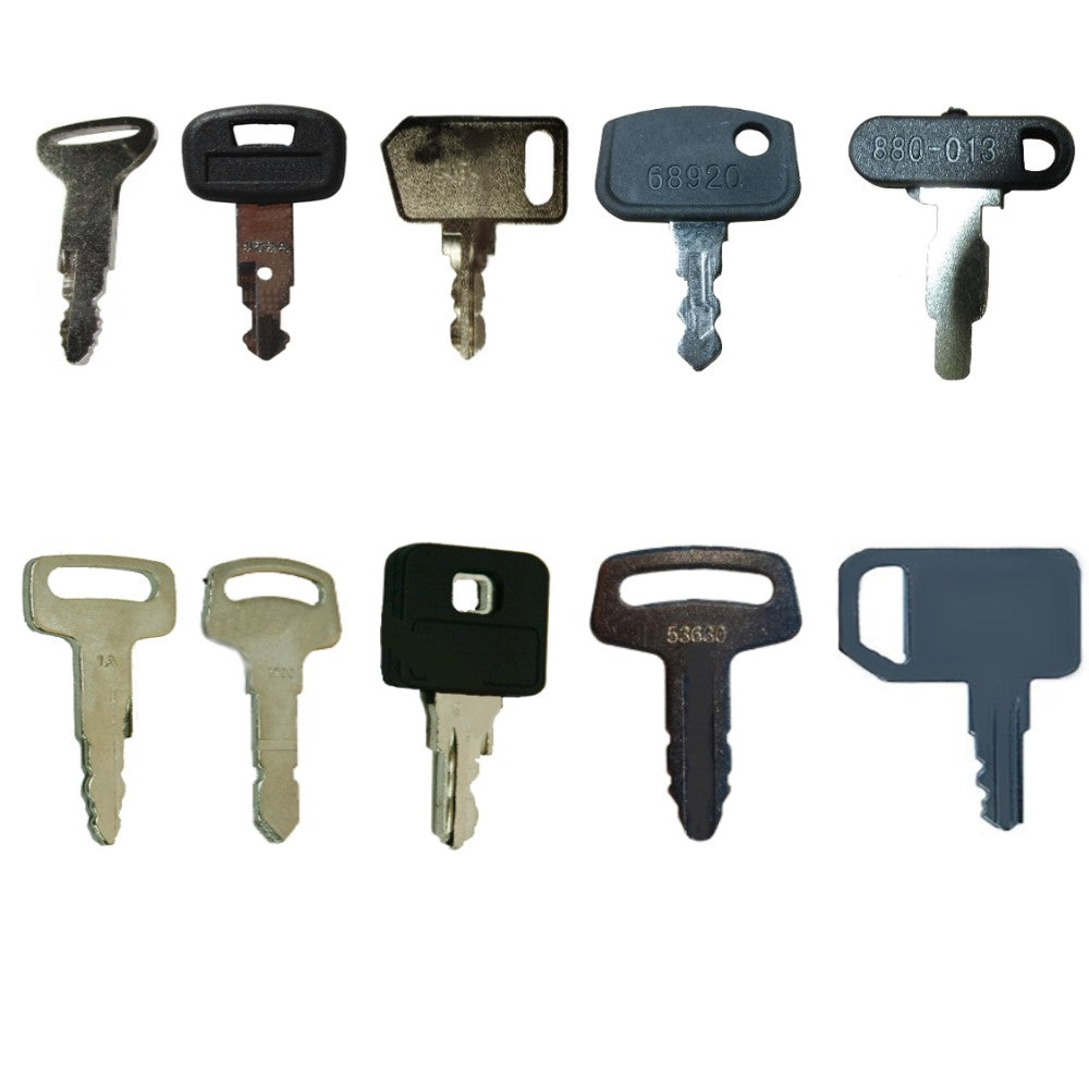 86 Keys Heavy Equipment / Construction Ignition Key Set