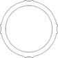 R48236 Transmission Disc Fits John Deere 410B 410C 410D 500A 500B 500C 2510 4250